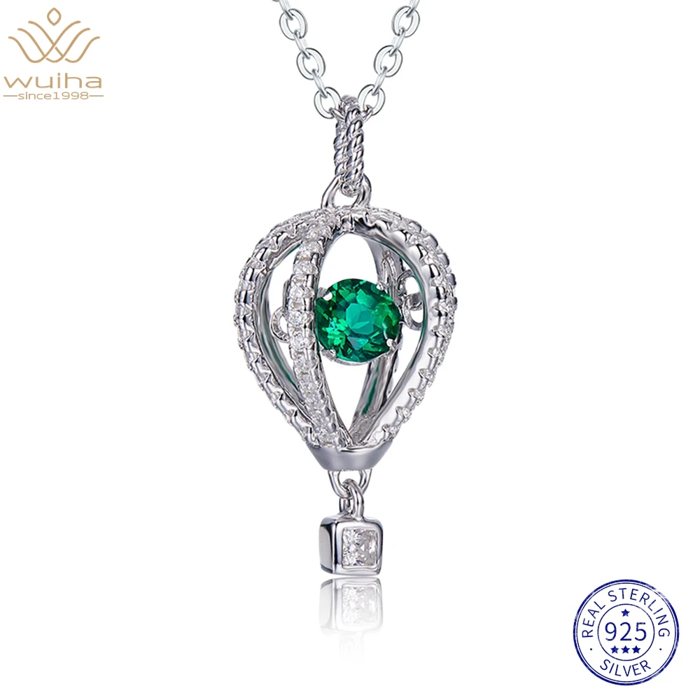 WUIHA Real 925 Sterling Silver White Rose Gold Fancy Emerald Synthetic Moissanite Pendant Necklaces for Women Gift Drop Shipping
WUIHA Real 925 Sterling Silver White Rose Gold Fancy Emerald Synthetic Moissanite Pendant Necklaces for Women Gift Drop Shipping