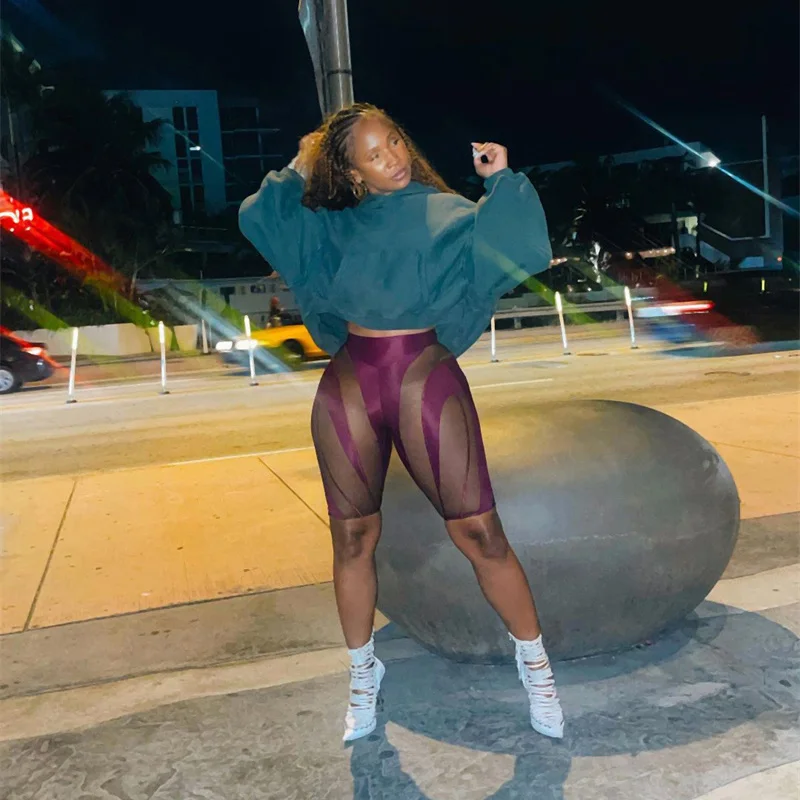 Transparent Mesh Women's Shorts Sports Running Tights Sexy Yoga Shorts Fitness Training Gym Plus Size Trousers
Transparent Mesh Women's Shorts Sports Running Tights Sexy Yoga Shorts Fitness Training Gym Plus Size Trousers