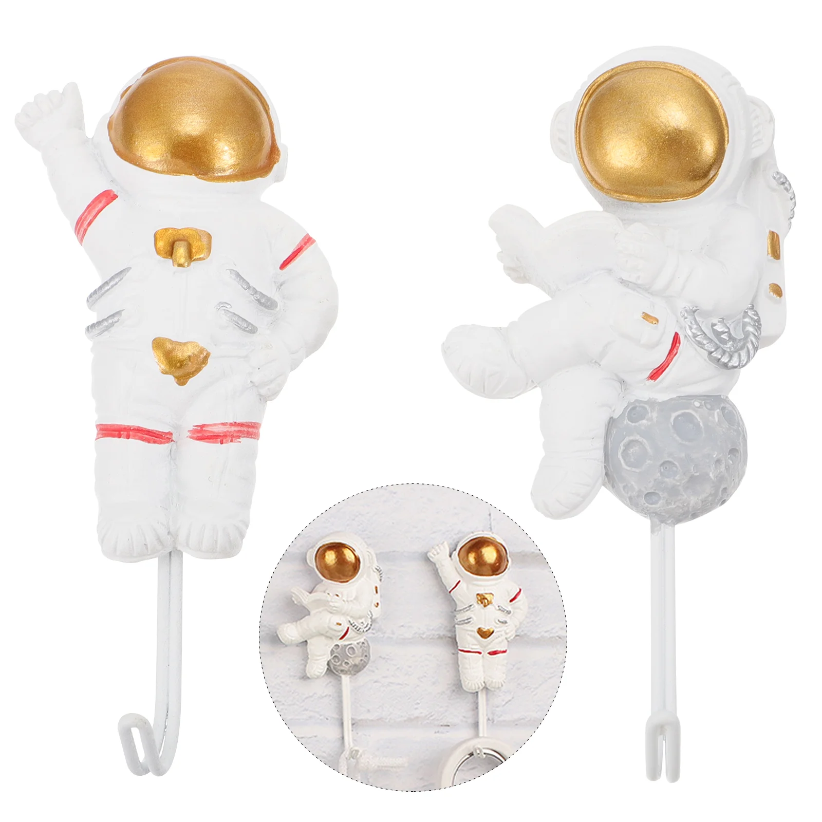 Hooks Wall Hook Coat Astronaut Decorative Towel Adhesive Hanger Shower Self Mounted Duty Heavy Key Bathroom Hat Sticky Decor
Hooks Wall Hook Coat Astronaut Decorative Towel Adhesive Hanger Shower Self Mounted Duty Heavy Key Bathroom Hat Sticky Decor