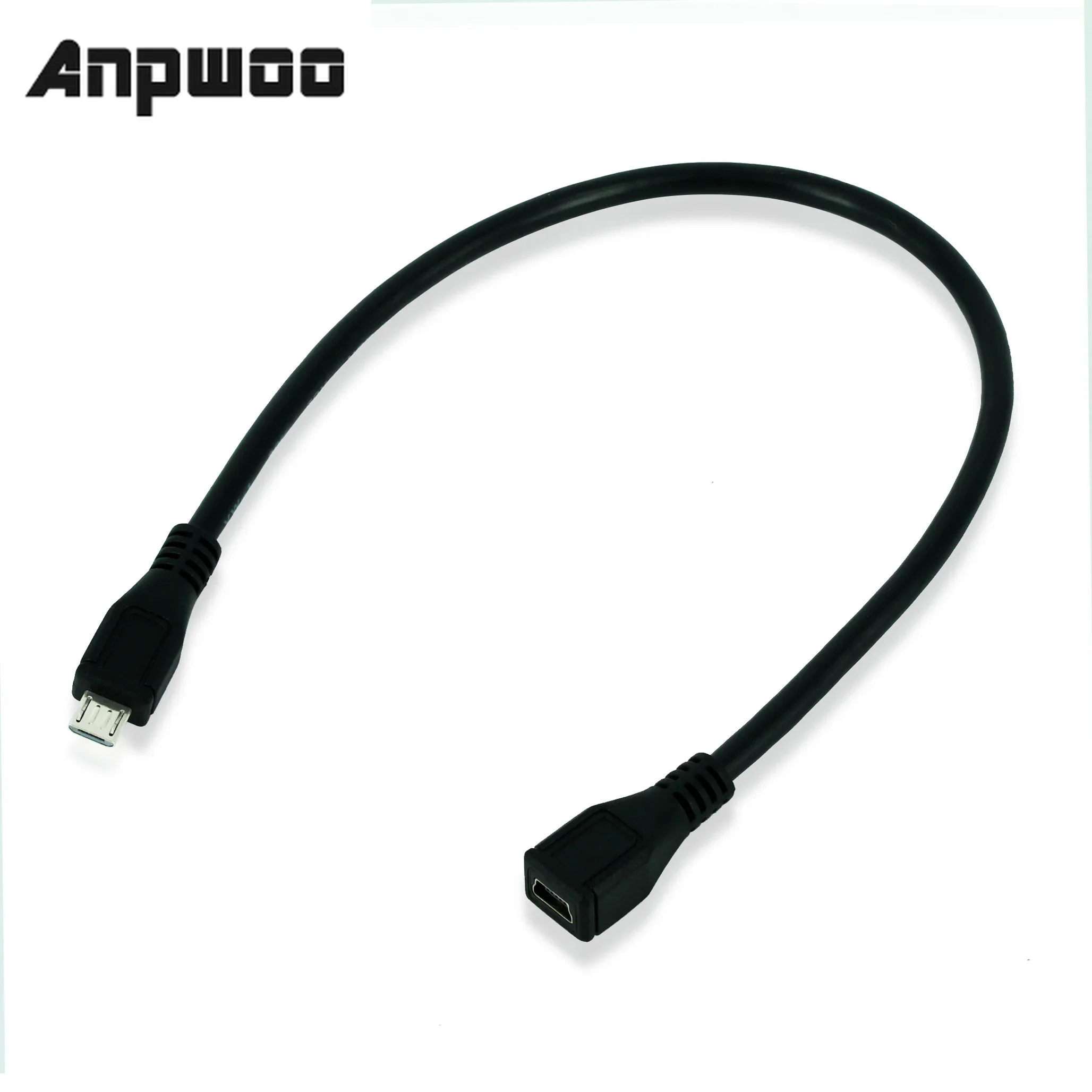 ANPWOO 30cm Micro USB Male to Mini USB Female Universal Cable for Mobile Phones MP3 MP4 Player
ANPWOO 30cm Micro USB Male to Mini USB Female Universal Cable for Mobile Phones MP3 MP4 Player