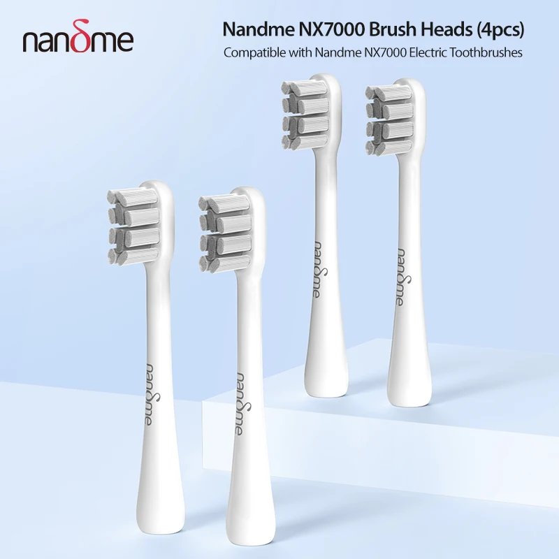 Original Nandme NX7000 Brush Heads Smart Sonic Electric Toothbrush Accessories Toothbrush Heads
Original Nandme NX7000 Brush Heads Smart Sonic Electric Toothbrush Accessories Toothbrush Heads