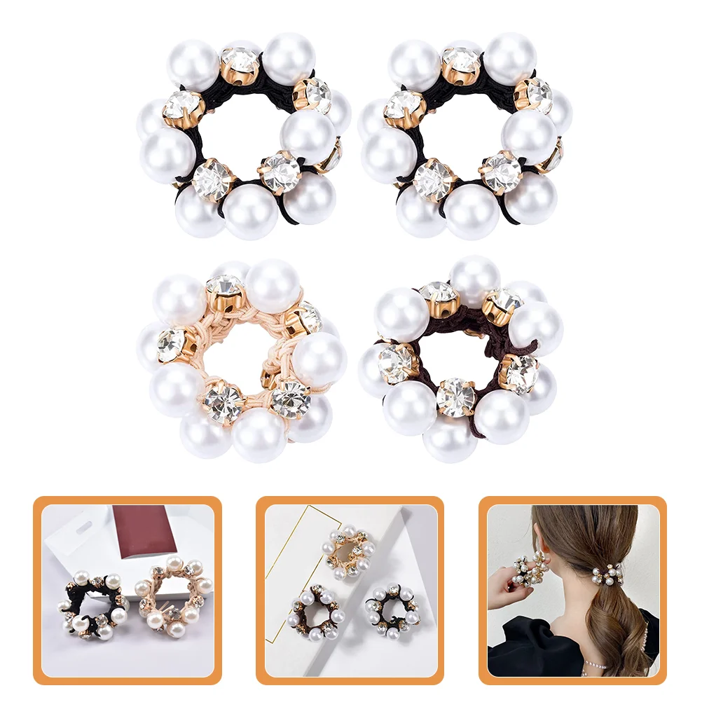 Hair Pearl Ties Scrunchie Ponytail Elastic Women Accessories Holders Scrunchies Rhinestone Bands Beauty Holder Tie Flower
Hair Pearl Ties Scrunchie Ponytail Elastic Women Accessories Holders Scrunchies Rhinestone Bands Beauty Holder Tie Flower