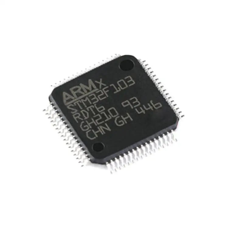 Original STM32F103RDT6 ARM architecture (LQFP - 64 M3 32-bit microcontrollers MCU
Original STM32F103RDT6 ARM architecture (LQFP - 64 M3 32-bit microcontrollers MCU