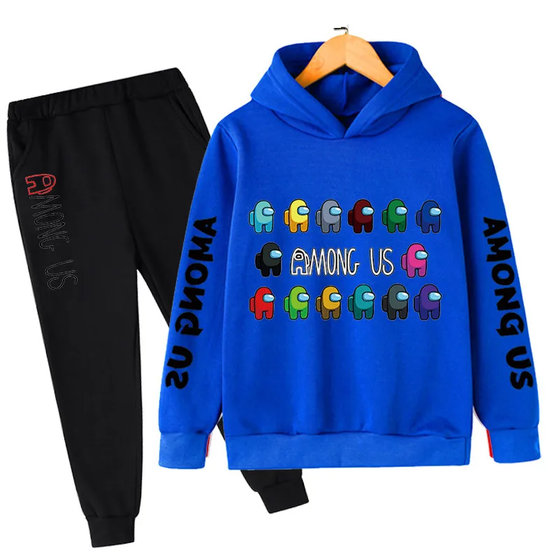 New Boys Girls Video Game Impostor Hoodies Children Long Sleeve Tops +Pants Two Pieces Suits Kids Among Us Clothes 4-14 Year Old
New Boys Girls Video Game Impostor Hoodies Children Long Sleeve Tops +Pants Two Pieces Suits Kids Among Us Clothes 4-14 Year Old