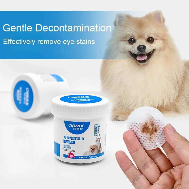 Pet Wipes Large-Capacity 150pcs Portable Cleaning Eye Stain 5.5cm Cleaning Wet Wipes For Cats & Dogs Care Wet Towels
Pet Wipes Large-Capacity 150pcs Portable Cleaning Eye Stain 5.5cm Cleaning Wet Wipes For Cats & Dogs Care Wet Towels