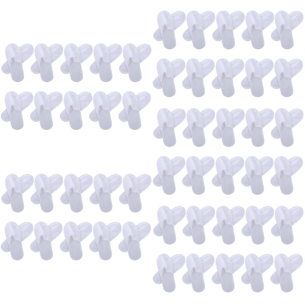 50 Pairs Disposable Slippers Non-skid Cloth Slippers Supple Slippers for Beauty Salon
50 Pairs Disposable Slippers Non-skid Cloth Slippers Supple Slippers for Beauty Salon