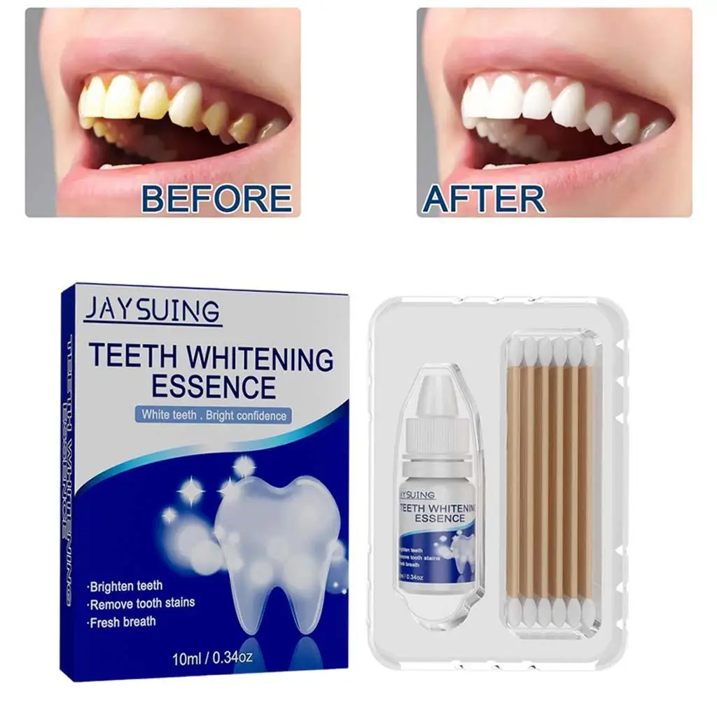 Teeth Whitening Essence Professional Whiten Tooth Care Tools Oral Hygiene Tooth Whitener for Plaque Stains Remove Oral Odor
Teeth Whitening Essence Professional Whiten Tooth Care Tools Oral Hygiene Tooth Whitener for Plaque Stains Remove Oral Odor