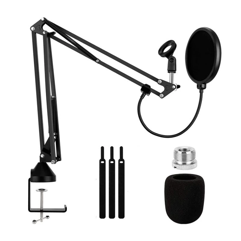 Microphone Boom, Adjustable Suspension Arm Scissor Microphone Stand,For Blue Yeti Snowball, And Other Microphones
Microphone Boom, Adjustable Suspension Arm Scissor Microphone Stand,For Blue Yeti Snowball, And Other Microphones