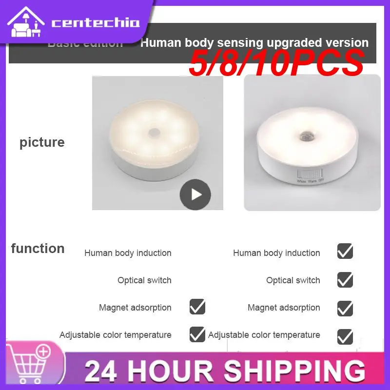 5/8/10PCS Led Night Lights Wall Sticky Night Light Usb Chargeable Closet Lamp Led Light Wardrobe Night Light
5/8/10PCS Led Night Lights Wall Sticky Night Light Usb Chargeable Closet Lamp Led Light Wardrobe Night Light