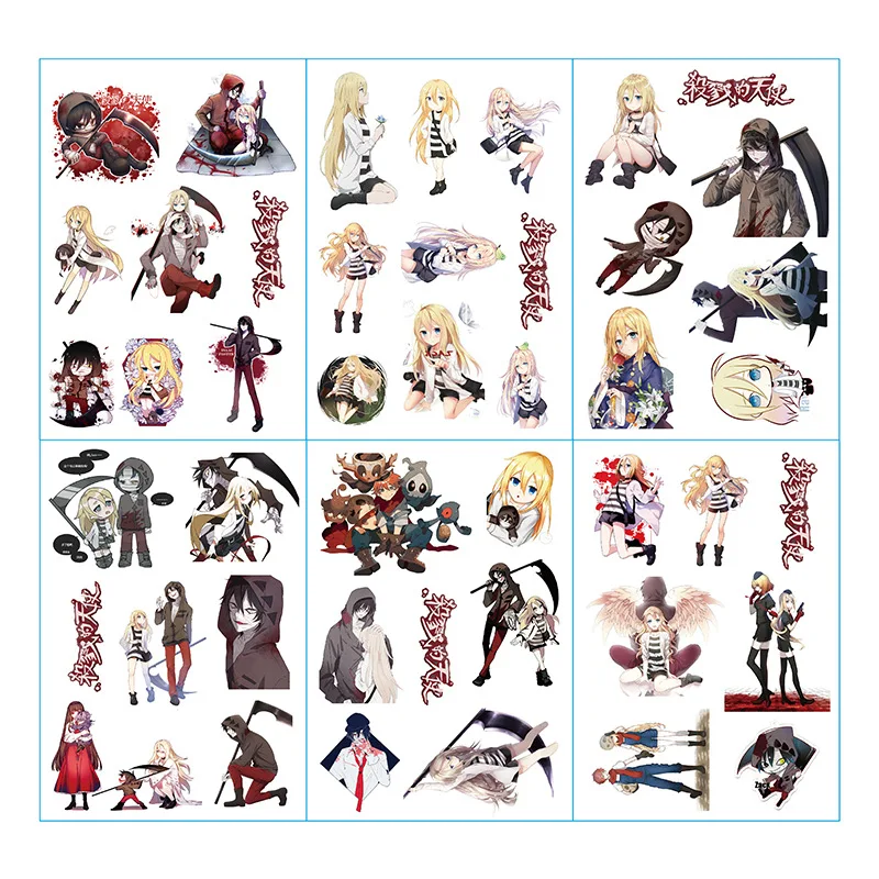 60 Pcs/lot Anime Angels of Death Transparent Deco Sticker Set Tags Sticky Note Toy Gift
60 Pcs/lot Anime Angels of Death Transparent Deco Sticker Set Tags Sticky Note Toy Gift