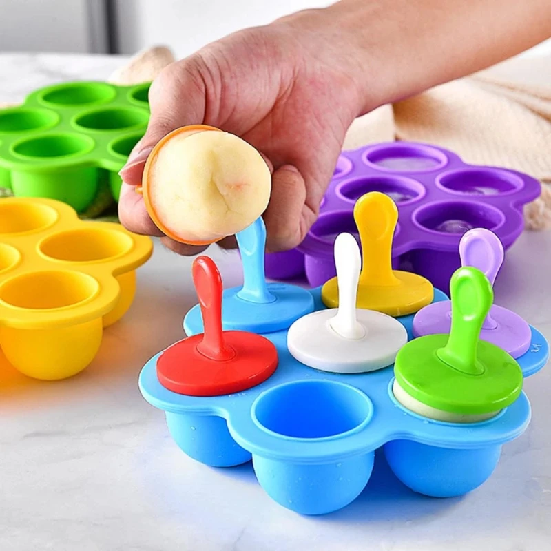 Mini 7Holes Pepsi Ice Cream Mild Baby Food Mold Kitchan Godgets Silicone Tray Supplament Box Cooking Accessories Baking Tools
Mini 7Holes Pepsi Ice Cream Mild Baby Food Mold Kitchan Godgets Silicone Tray Supplament Box Cooking Accessories Baking Tools