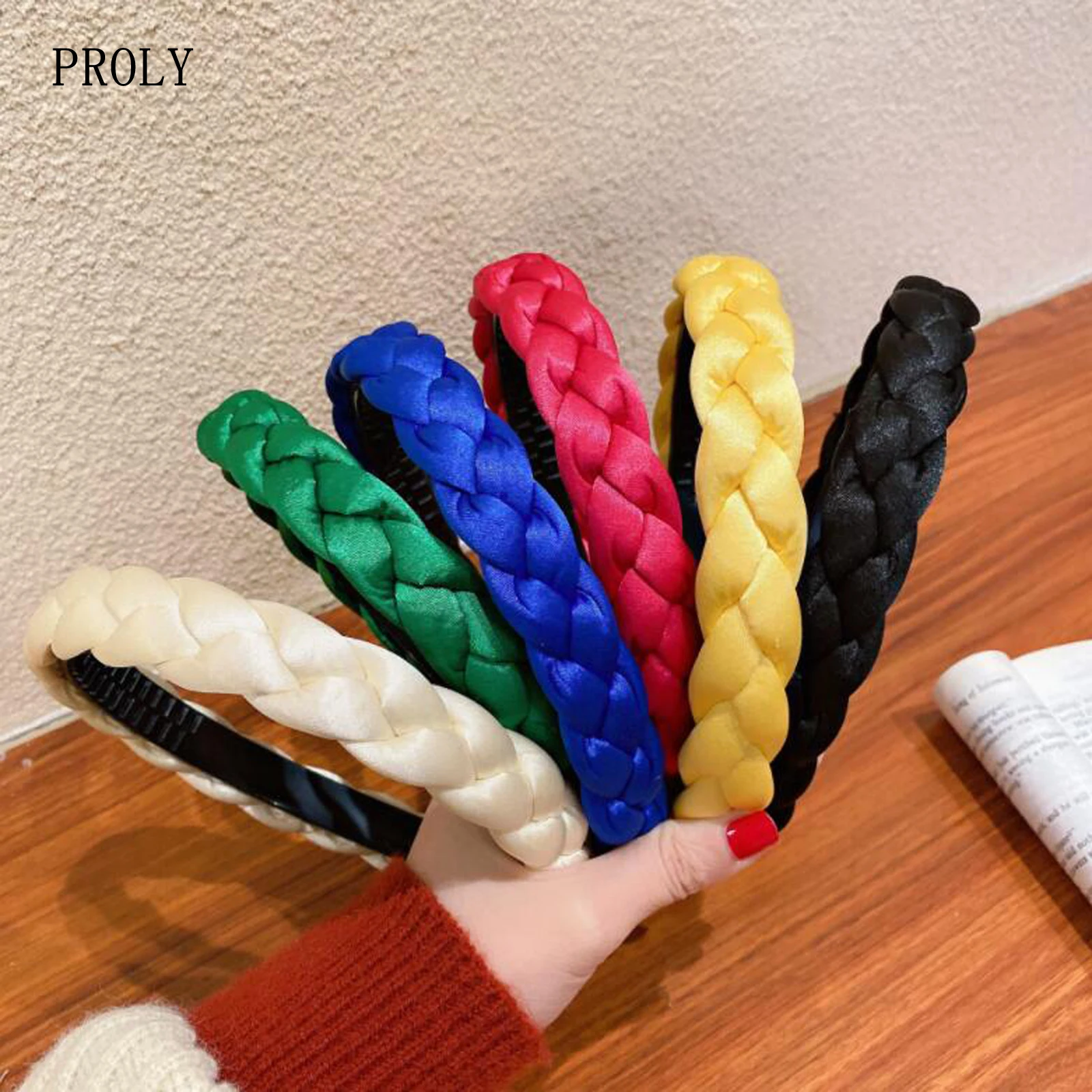 PROLY New Fashion Women Headband Spring Color Fresh Hairband Girls Slender Braided Headwear Hair Accessories
PROLY New Fashion Women Headband Spring Color Fresh Hairband Girls Slender Braided Headwear Hair Accessories