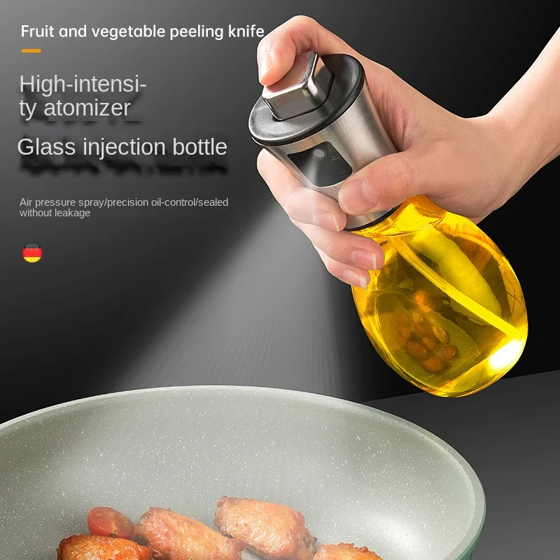Stainless Steel Fuel Injection Bottle Barbecue Oil Spray Bottle Fuel Injector Press Soy Sauce and Vinegar Oil Dispensing Bottle
Stainless Steel Fuel Injection Bottle Barbecue Oil Spray Bottle Fuel Injector Press Soy Sauce and Vinegar Oil Dispensing Bottle