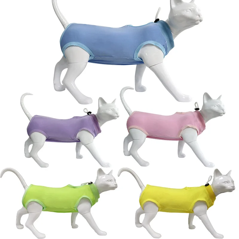 Anti Bite Cat Recovery Suit Pet Jumpsuit Pet Wear Vest Weaning Suit Prevent Lick After Surgery Physiological Suit Cat Clothes
Anti Bite Cat Recovery Suit Pet Jumpsuit Pet Wear Vest Weaning Suit Prevent Lick After Surgery Physiological Suit Cat Clothes