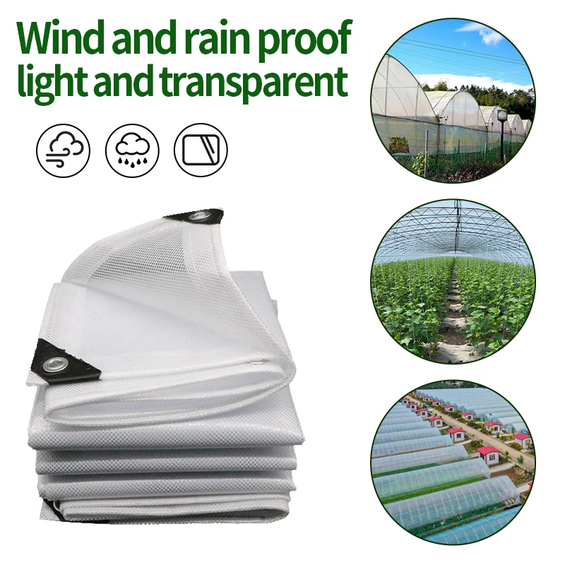 Waterproof Tarpaulin Garden Transparent Rainproof Cloth Outdoor Succulent Plants Cover PVC Film Tarp Greenhouse Winter Keep Warm
Waterproof Tarpaulin Garden Transparent Rainproof Cloth Outdoor Succulent Plants Cover PVC Film Tarp Greenhouse Winter Keep Warm