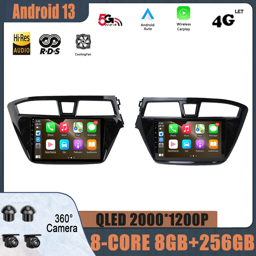 Android 13 для Hyundai I20, LHD, 2015, 2016, 2017, 2018, автомобильное радио, мультимедийный видео GPS-навигатор No 2 Din DVD-плеер
Android 13 для Hyundai I20, LHD, 2015, 2016, 2017, 2018, автомобильное радио, мультимедийный видео GPS-навигатор No 2 Din DVD-плеер