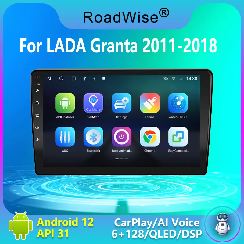8+256 Android Car Radio Multimedia For LADA Granta 2011 2012 2013 2015 2016 2017 2018 4G Wifi GPS DVD 2din DSP Carplay Autoradio
8+256 Android Car Radio Multimedia For LADA Granta 2011 2012 2013 2015 2016 2017 2018 4G Wifi GPS DVD 2din DSP Carplay Autoradio