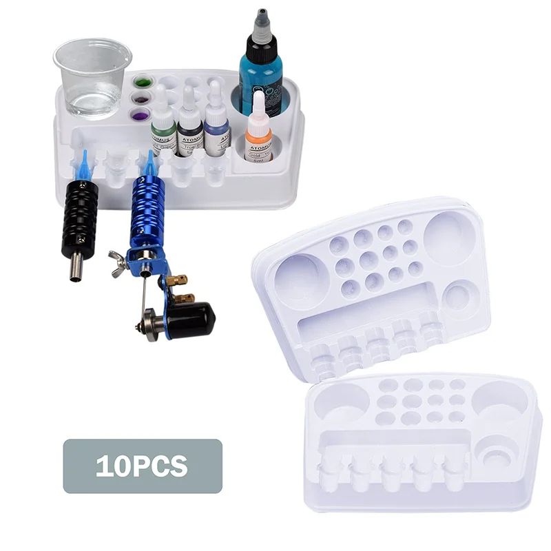 10pcs/Box Disposable Tattoo Ink Tray Tattoo Ink Tray White Plastic Paint Tray Tray Rack Sticky Ink Tray Rack Tattoo Ink Tray
10pcs/Box Disposable Tattoo Ink Tray Tattoo Ink Tray White Plastic Paint Tray Tray Rack Sticky Ink Tray Rack Tattoo Ink Tray