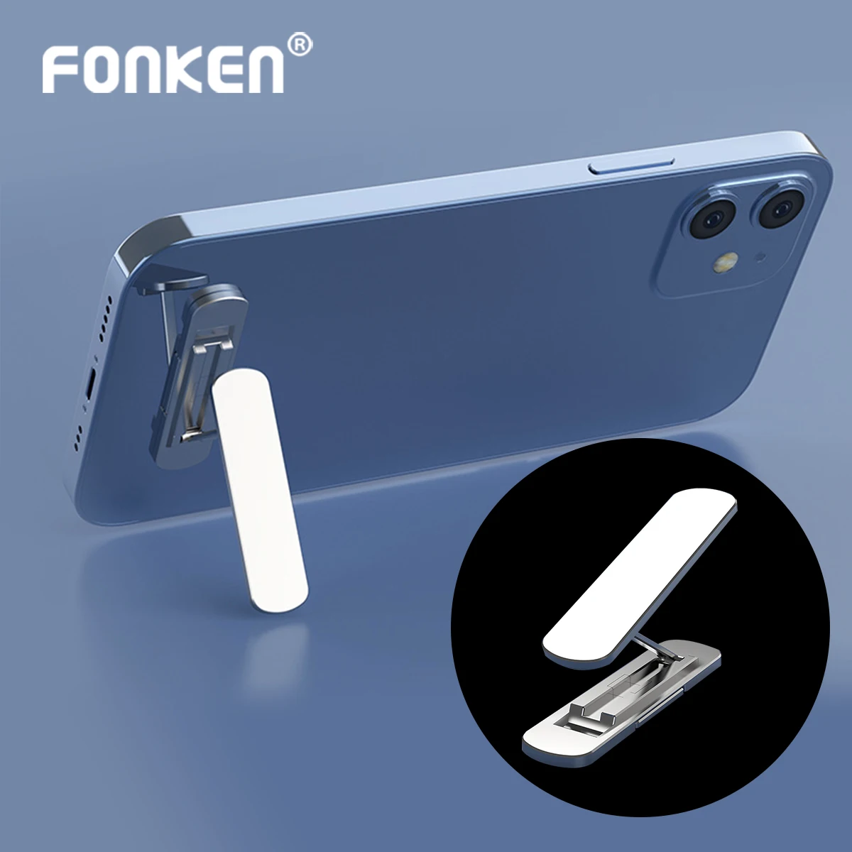 Updated Mini Metal Folding Mobile Phone Holder Stand 360 Rotate Aluminum Alloy Invisible Folding Z Shaped Stand Desktop Bracket
Updated Mini Metal Folding Mobile Phone Holder Stand 360 Rotate Aluminum Alloy Invisible Folding Z Shaped Stand Desktop Bracket