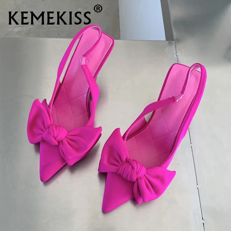 Женские босоножки с бантом KemeKiss, летняя обувь на тонком каблуке, пикантная обувь для вечерние, офиса, повседневная обувь, Размеры 35-41, 2022
Женские босоножки с бантом KemeKiss, летняя обувь на тонком каблуке, пикантная обувь для вечерние, офиса, повседневная обувь, Размеры 35-41, 2022