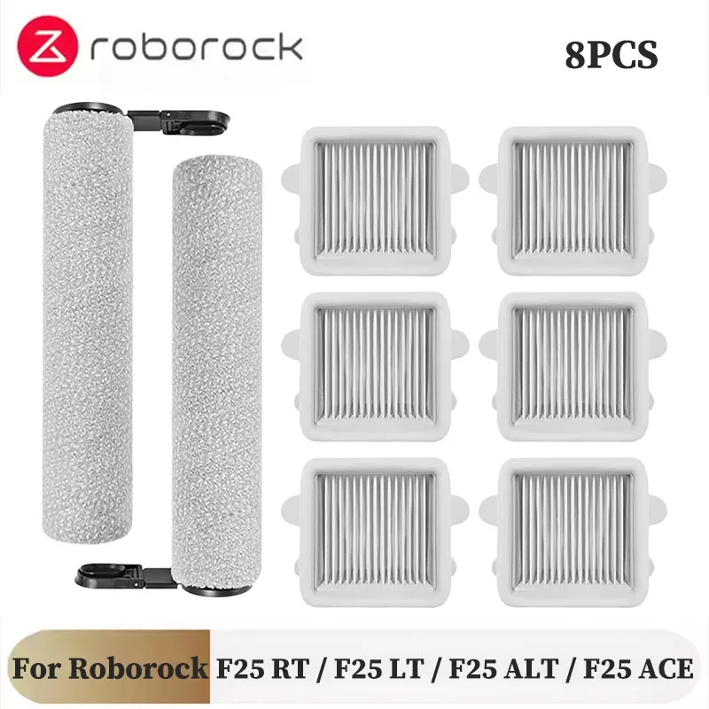 Роликовая щетка и аксессуары для фильтров Roborock F25
Роликовая щетка и аксессуары для фильтров Roborock F25