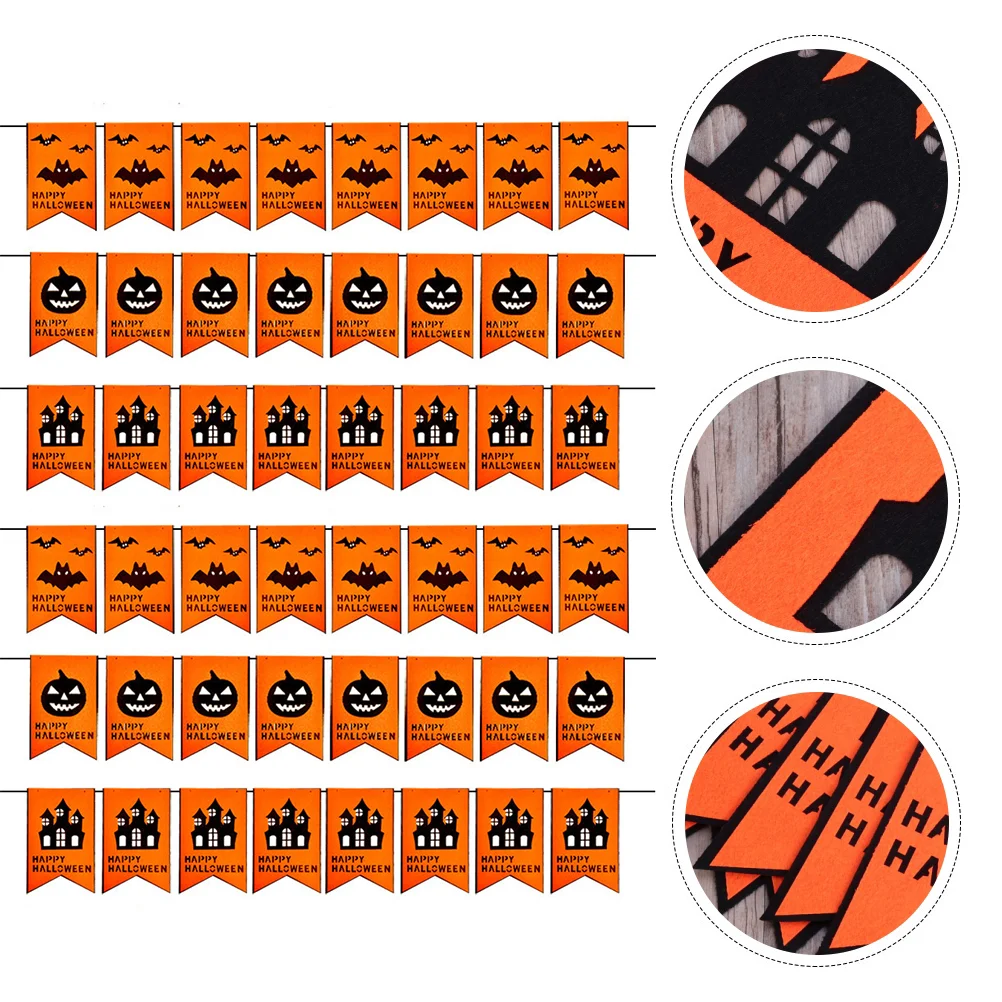 Banner Party Wall Garland Hanging Pumpkin Ornament Bat Banners Bunting Fabric Garlands Happy Decoration Supplies Non
Banner Party Wall Garland Hanging Pumpkin Ornament Bat Banners Bunting Fabric Garlands Happy Decoration Supplies Non