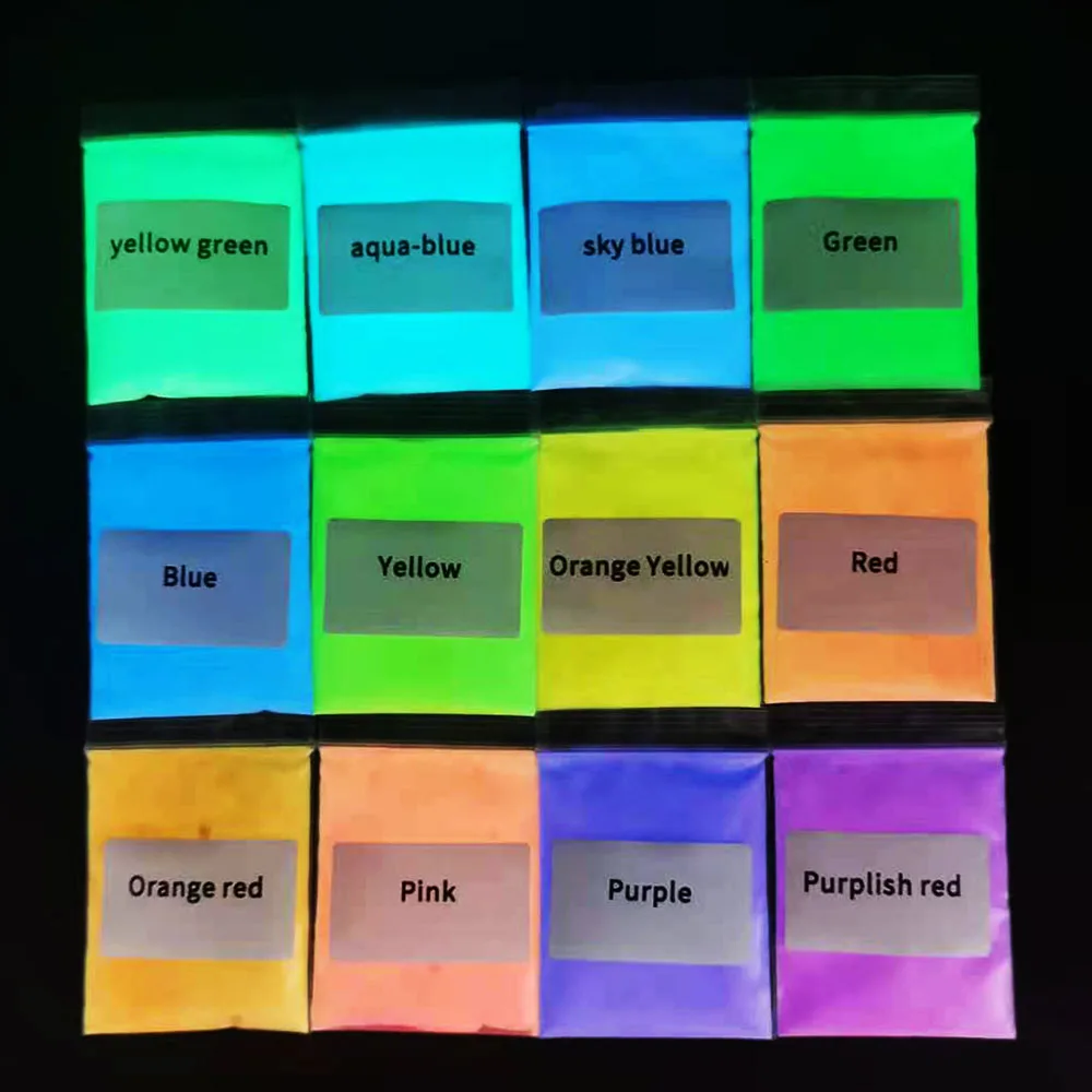 Kxy 10g/bag Glowing Green Blue Light Luminous Nail Art Glitter Powder Phosphor Pigment Noctilucent Long-Lasting Glow in Dark
Kxy 10g/bag Glowing Green Blue Light Luminous Nail Art Glitter Powder Phosphor Pigment Noctilucent Long-Lasting Glow in Dark