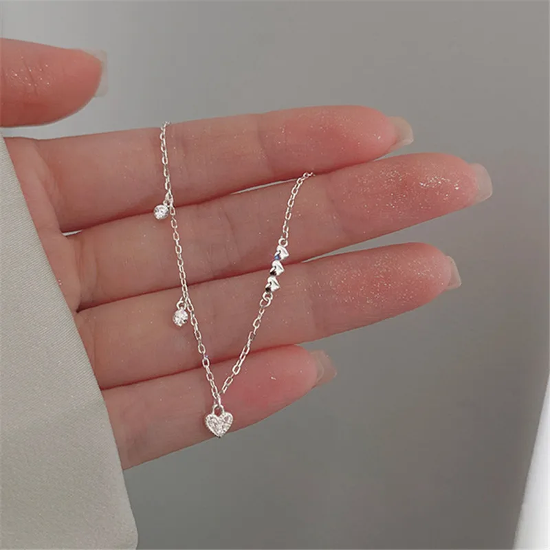 Серебряные очаровательные браслеты с цветными кисточками из циркония с любовным сердцем для женщин и девушек Элегантные Свадебные вечерин...
Серебряные очаровательные браслеты с цветными кисточками из циркония с любовным сердцем для женщин и девушек Элегантные Свадебные вечерин...