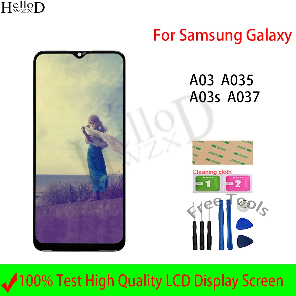 

For Samsung Galaxy A03s A037F LCD Screen For Samsung Galaxy A03 A035 SM-A035F LCD Display Touch Screen LCD Digitizer Assembly