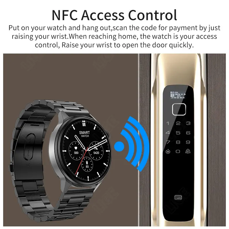 2022 New NFC Smart Watch Men Bluetooth Call GPS Movement Track Wireless Charging IP68 Waterproof ECG PPG Sports Smartwatch
2022 New NFC Smart Watch Men Bluetooth Call GPS Movement Track Wireless Charging IP68 Waterproof ECG PPG Sports Smartwatch