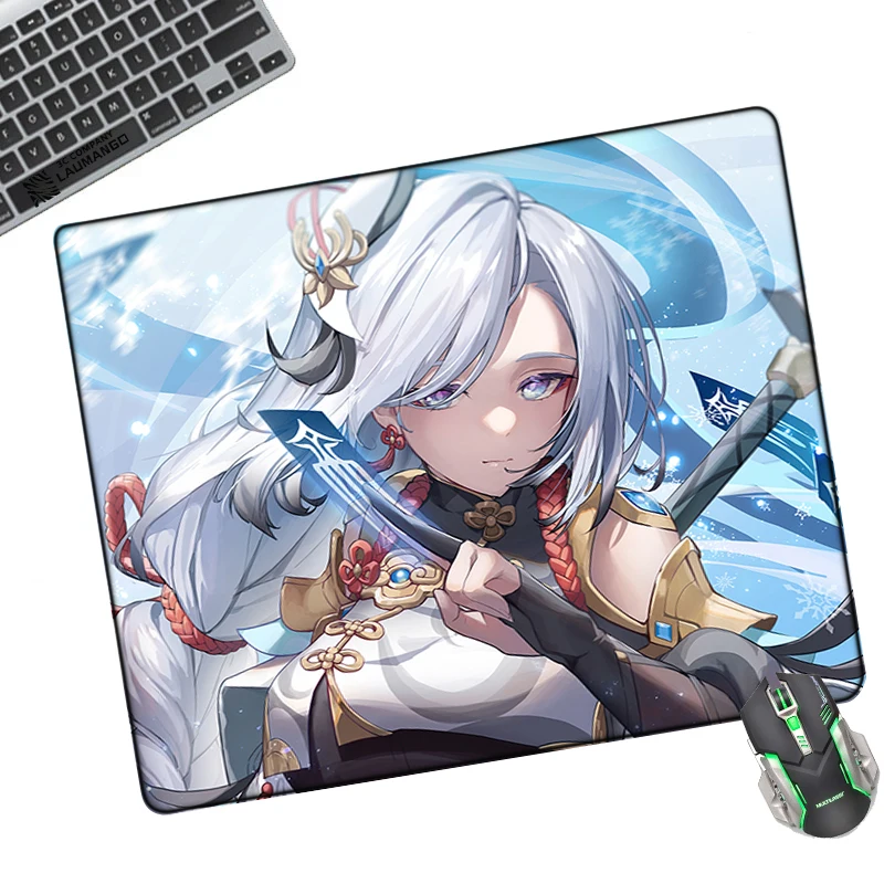 Аниме Коврик для мыши Genshin Impact ShenHe Настольный коврик для ПК игровой компьютер популярный коврик для геймеров полный мультяшный Настольный к...
Аниме Коврик для мыши Genshin Impact ShenHe Настольный коврик для ПК игровой компьютер популярный коврик для геймеров полный мультяшный Настольный к...