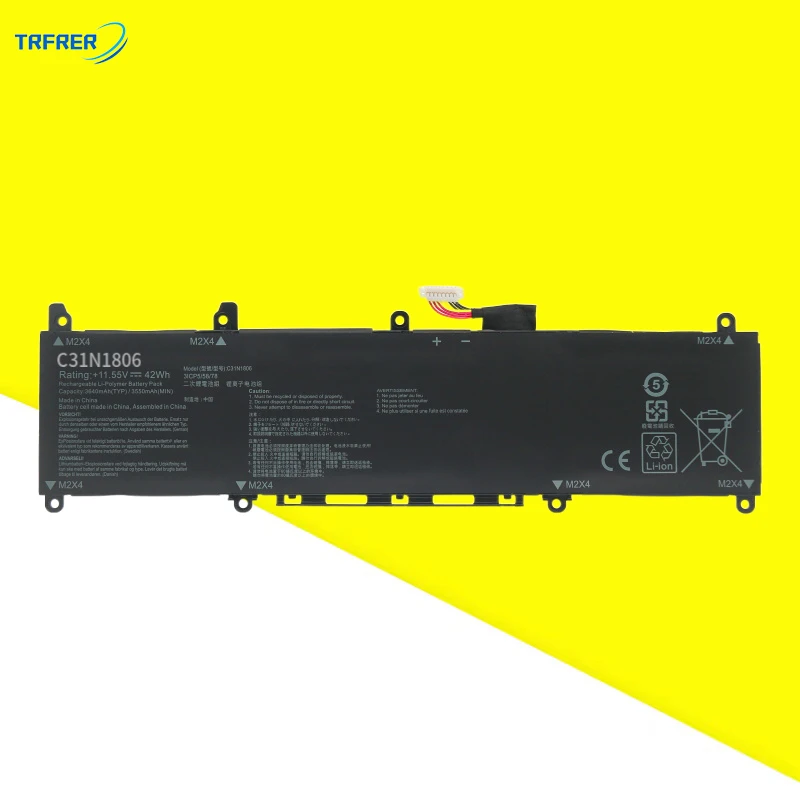 

C31N1806 Laptop battery for ASUS ADOL13U 13F 13UA/UN/FN/FA VivoBook S13 S330FN/FA/UA X330UA/FA/FL K330FN R330UN I330FN