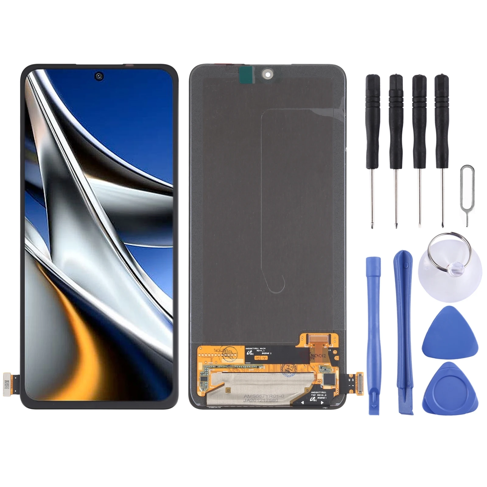 AMOLED Material Original LCD Screen and Digitizer Full Assembly for Xiaomi Poco X4 Pro 5G
AMOLED Material Original LCD Screen and Digitizer Full Assembly for Xiaomi Poco X4 Pro 5G