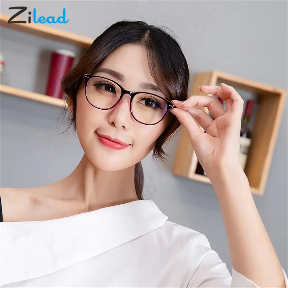

Zilead Anti Blue Rays Myopia Glasses Women Men Fashion Ultralight Prescription Optical Nearsighted Eyeglasses 0-1-1.5-2-3-4-5-6