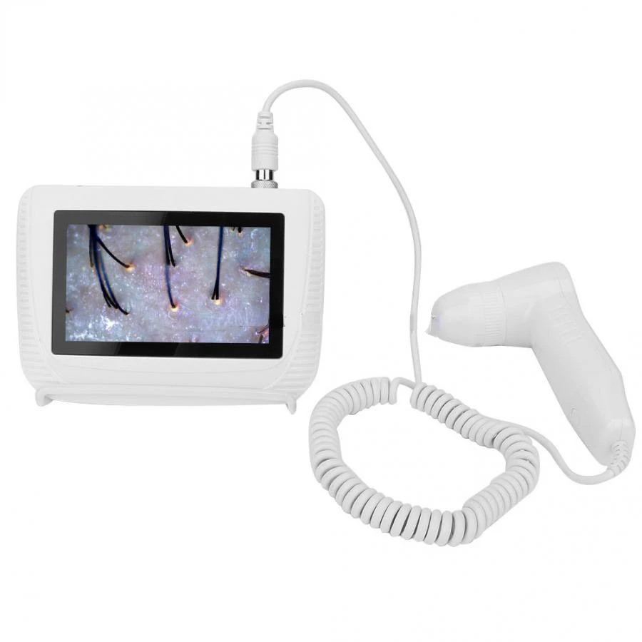 5 Inch Screen Magnifying Skin Analyzer Detector Hair Follicle Oil Moisture Pigment Tester Scalp/Face Skin Care Monitor
5 Inch Screen Magnifying Skin Analyzer Detector Hair Follicle Oil Moisture Pigment Tester Scalp/Face Skin Care Monitor