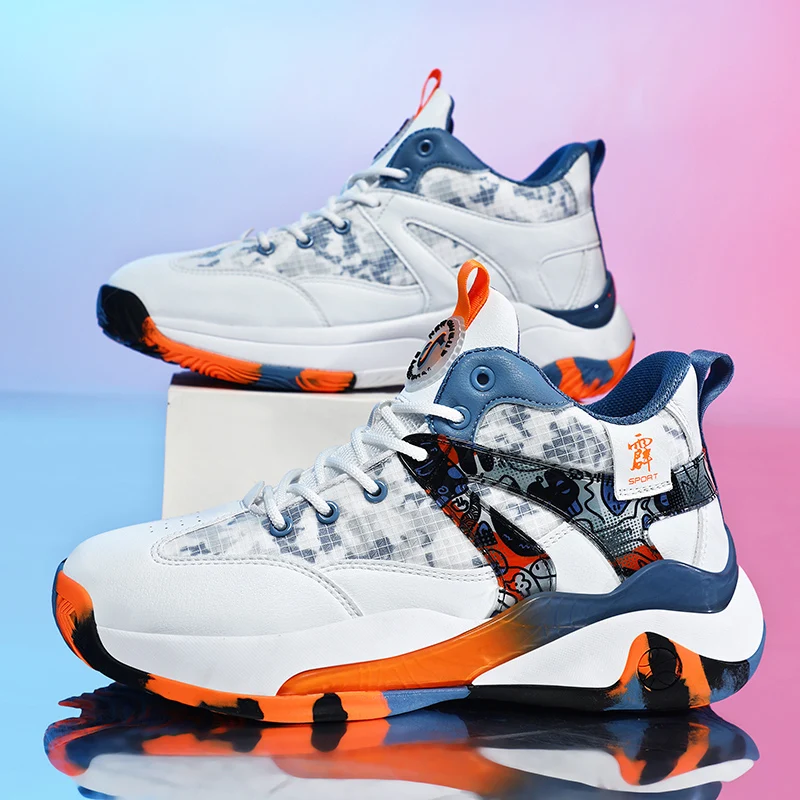 Баскетбольная обувь, дышащая удобная спортивная обувь, тренировочная спортивная обувь для баскетбола, Мужская Высококачественная спортивная обувь 39-44
Баскетбольная обувь, дышащая удобная спортивная обувь, тренировочная спортивная обувь для баскетбола, Мужская Высококачественная спортивная обувь 39-44