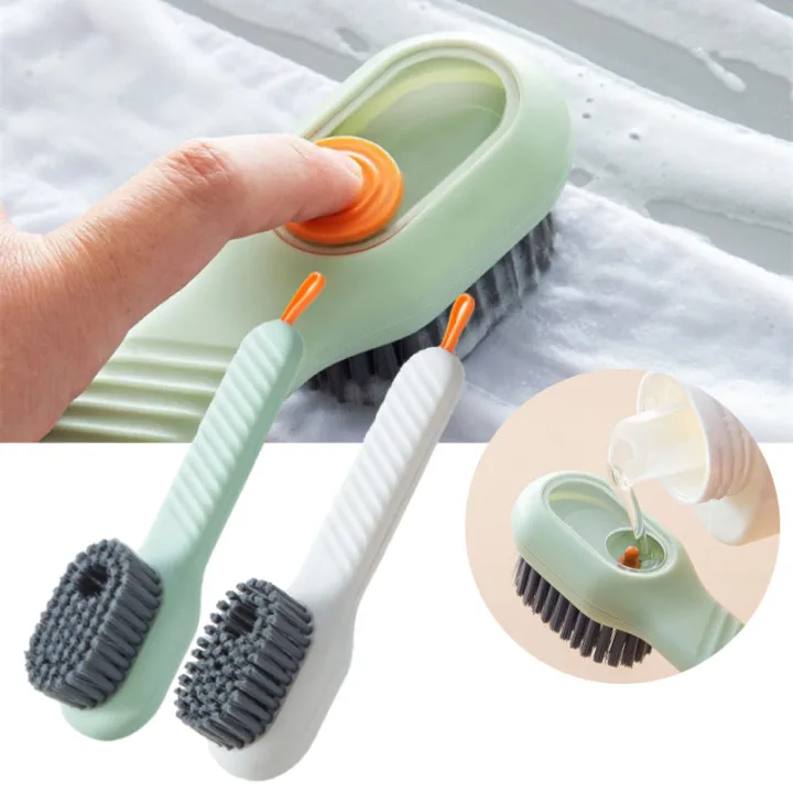 Multifunctional Soft-Bristled Shoe BrushAutomatic Filling Liquid Brush Clothes Cleaning Brush Household Long Handle Brush
Multifunctional Soft-Bristled Shoe BrushAutomatic Filling Liquid Brush Clothes Cleaning Brush Household Long Handle Brush