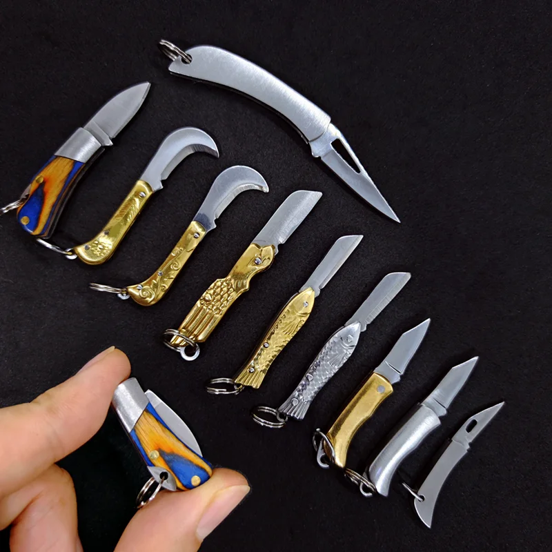 Компактный складной нож, карманный, брелок
Компактный складной нож, карманный, брелок