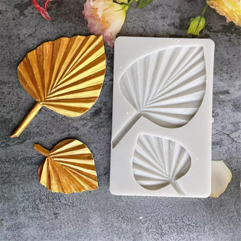3D Fondant Mold Fan Shape Leaves Silicone Mold DIY Cake Decor Chocolate Cookies Pastry Cattail Leaf Baking Tool Bakeware
3D Fondant Mold Fan Shape Leaves Silicone Mold DIY Cake Decor Chocolate Cookies Pastry Cattail Leaf Baking Tool Bakeware