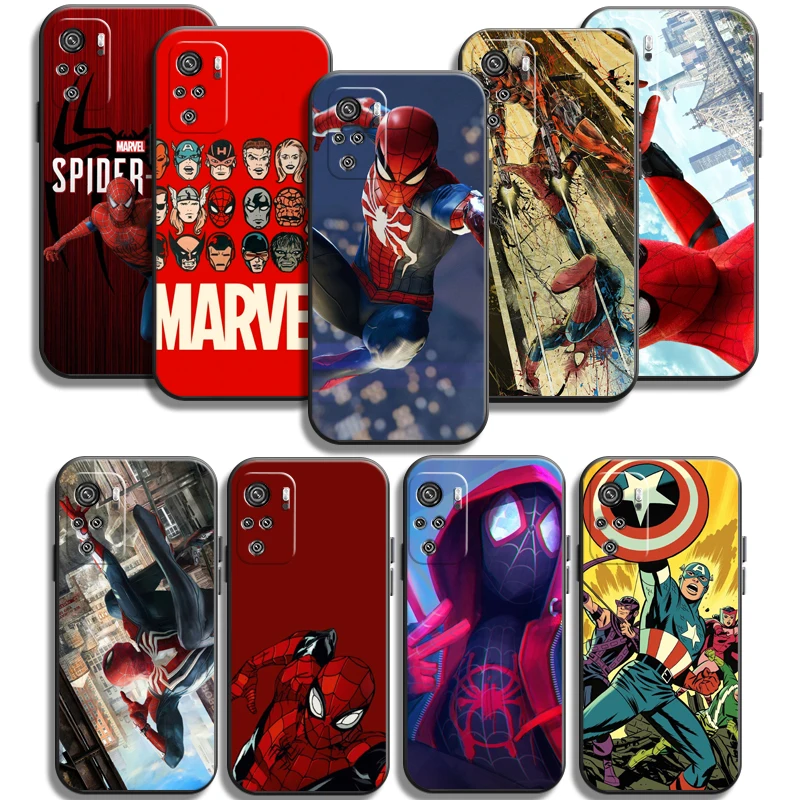 Spiderman Marvel Phone Cases For Xiaomi Redmi Note 9T 9A 9T 8A 8 2021 7 8 Pro Note 8 9 Coque Back Cover Carcasa
Spiderman Marvel Phone Cases For Xiaomi Redmi Note 9T 9A 9T 8A 8 2021 7 8 Pro Note 8 9 Coque Back Cover Carcasa