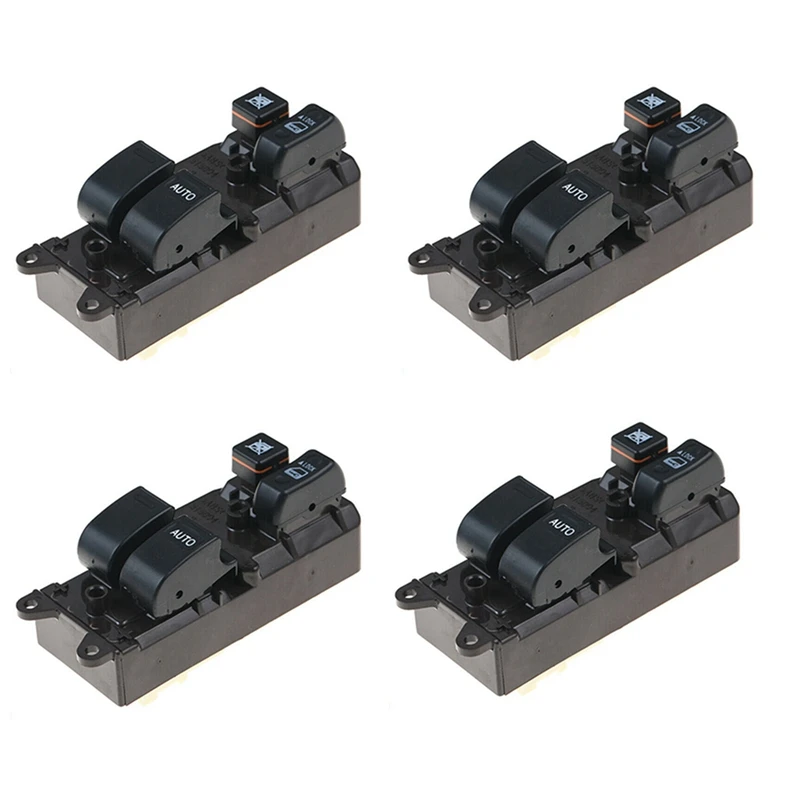 4X Electric Power Master Window Switch 84820-10090 For Toyota Hilux Hiace Land Cruiser 1996-2008 Car Accessories RHD 
4X Electric Power Master Window Switch 84820-10090 For Toyota Hilux Hiace Land Cruiser 1996-2008 Car Accessories RHD
