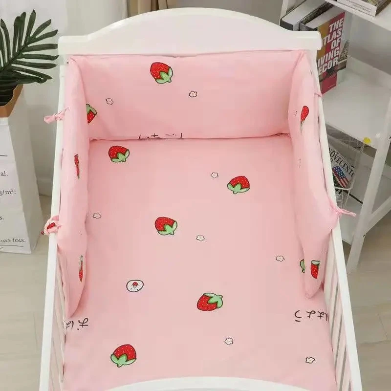 Cartoon One-piece Heighten Thicken Crib Surround Pure Cotton Baby Crib Surround Thickened Anti-collision Foldable Crib Surround
Cartoon One-piece Heighten Thicken Crib Surround Pure Cotton Baby Crib Surround Thickened Anti-collision Foldable Crib Surround