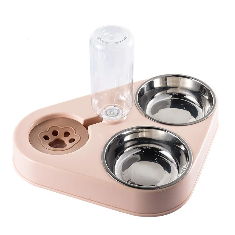 Three Bowls for Pets Cat Bowls Dog Rice Bowls Cat Food Bowls Anti-overturning Automatic Drinking Water Cat Drinking Bowls
Three Bowls for Pets Cat Bowls Dog Rice Bowls Cat Food Bowls Anti-overturning Automatic Drinking Water Cat Drinking Bowls