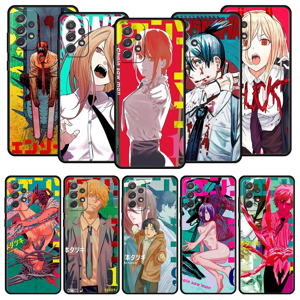 

Anime Chainsaw Man For Samsung Galaxy A51 A71 A21S A12 A11 A31 A41 A01 A03s A52 A32 A22 A13 A14 A23 A33 A53 A73 5G Phone Case