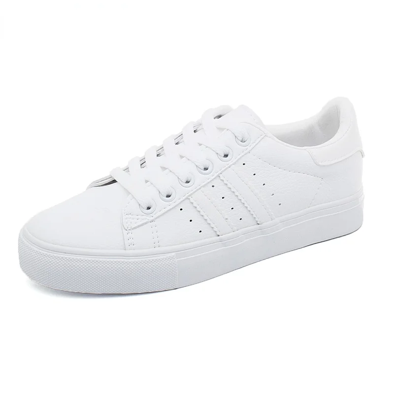 2022 Shoes Woman New Fashion Casual Platform Striped PU Leather Classic Cotton Women Casual Lace-up White Winter Shoes Sneakers
2022 Shoes Woman New Fashion Casual Platform Striped PU Leather Classic Cotton Women Casual Lace-up White Winter Shoes Sneakers