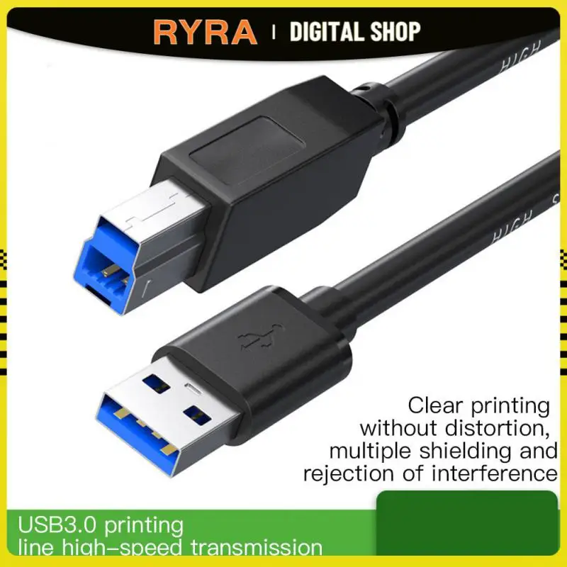 RYRA USB Printer Cable USB 3.0 USB A Male To B Male Data Sync Cord Cable For Square Printer Data Cable USB Printer 0.5M-1m 3m
RYRA USB Printer Cable USB 3.0 USB A Male To B Male Data Sync Cord Cable For Square Printer Data Cable USB Printer 0.5M-1m 3m