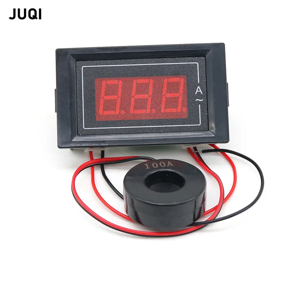 D85-A AC digital display ammeter can measure 0-100A embedded installation digital LED ammeter panel with shunt
D85-A AC digital display ammeter can measure 0-100A embedded installation digital LED ammeter panel with shunt