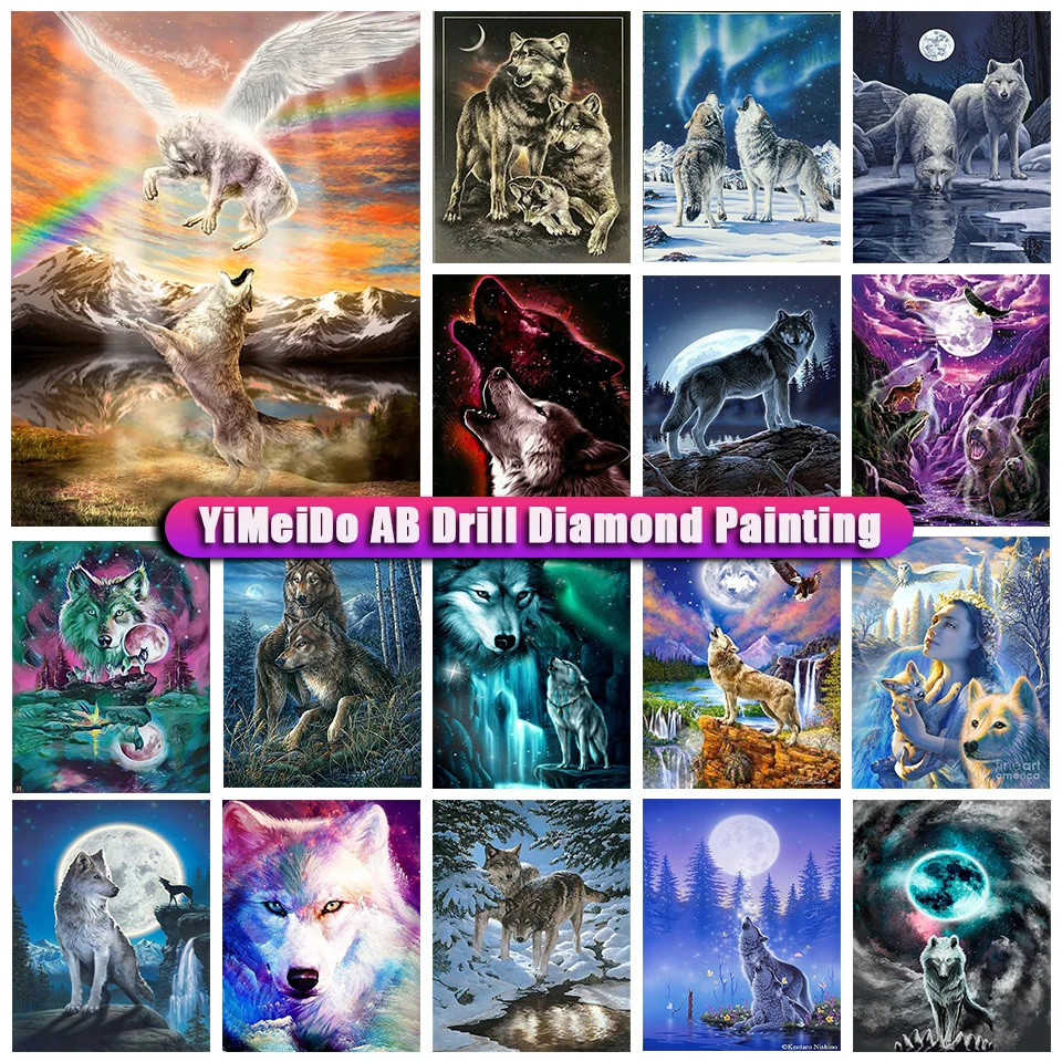 Алмазная живопись YiMeido DIY AB мозаика волк девушки наборы для вышивки крестиком полная Алмазная вышивка искусственные подарки
Алмазная живопись YiMeido DIY AB мозаика волк девушки наборы для вышивки крестиком полная Алмазная вышивка искусственные подарки
