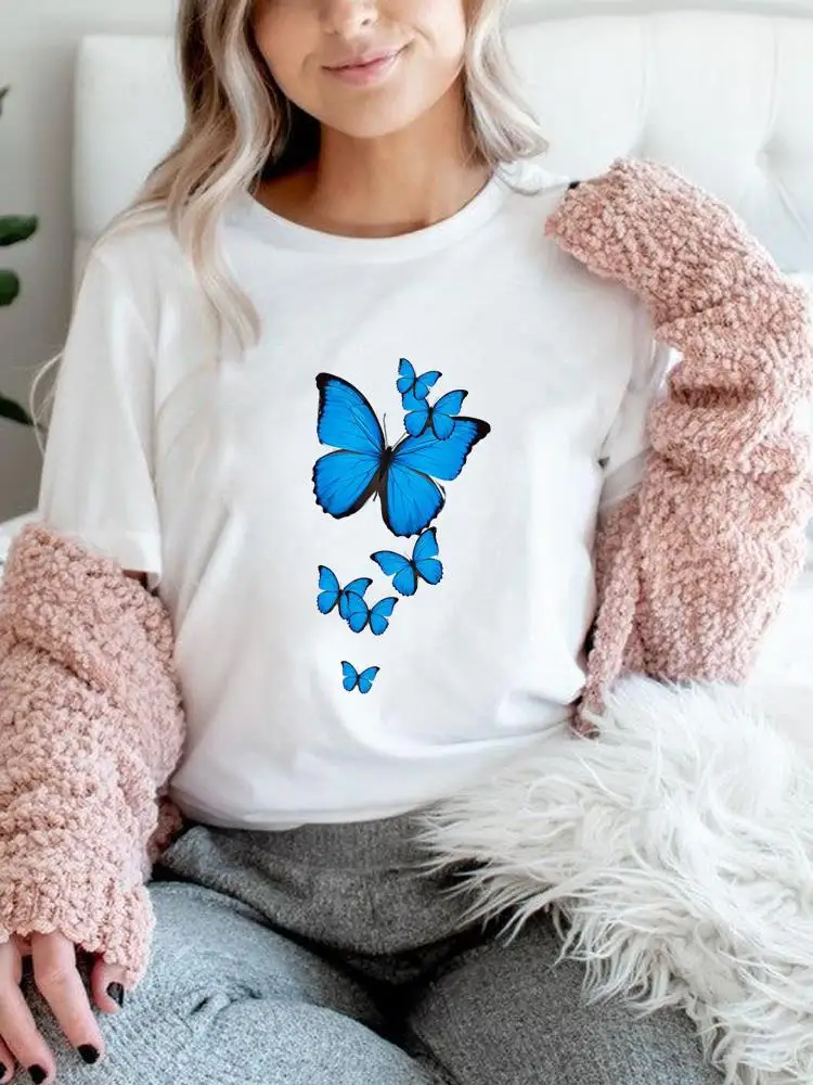 Butterfly Sweet 90s Trend Cute Women Clothing Casual Tee Summer Short Sleeve T Female Fashion Printed Clothes Graphic T-shirts
Butterfly Sweet 90s Trend Cute Women Clothing Casual Tee Summer Short Sleeve T Female Fashion Printed Clothes Graphic T-shirts