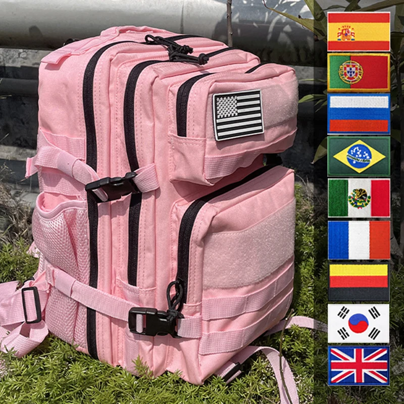 25L/45L Outdoor Camouflage Backpack Army Molle Assault Bag Women Red Pink Camping Hiking Hunting Accessories Rucksacks
25L/45L Outdoor Camouflage Backpack Army Molle Assault Bag Women Red Pink Camping Hiking Hunting Accessories Rucksacks
